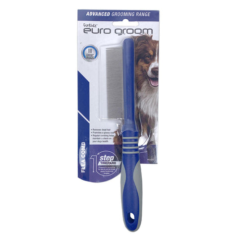 Euro Groom Dog Flea Comb 90 Teeth