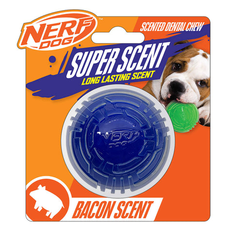 Nerf Super Scent Bacon Ball Clear/Blue 10cm
