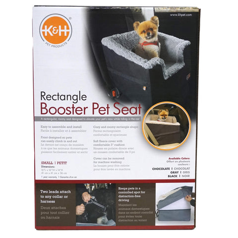 K & H Rectangle Booster Pet Seat for car 40 x 40cm