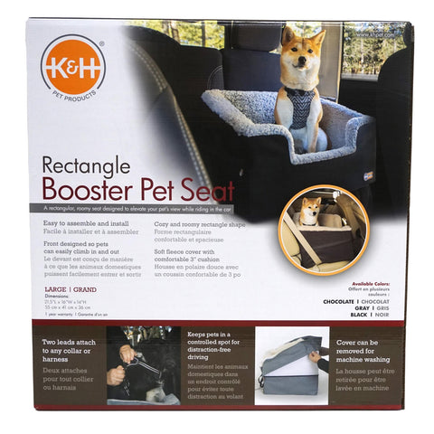 K & H Rectangle Booster Pet Seat for car 54 x 54 cm