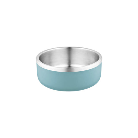 Furkidz Double Wall w/Silver Band Bowl 12cm 400ml