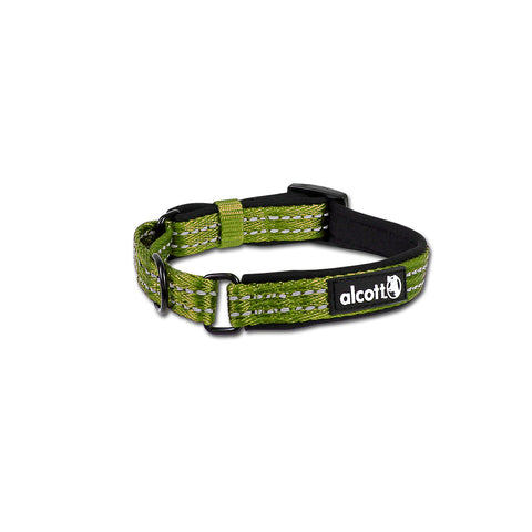 Alcott Adventure Reflective Collar Green