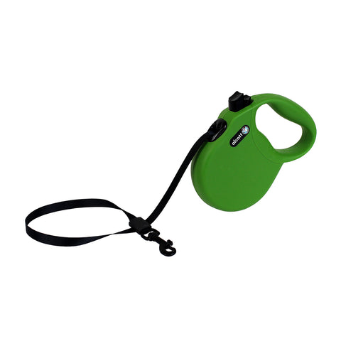Alcott Wanderer Retractable Leash Green