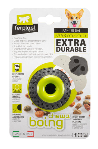 Chewa Boing Superior Bounce Balls w/Treat Dispenser 6.3cm