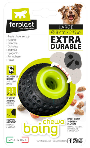 Chewa Boing Superior Bounce Balls w/Treat Dispenser 8cm