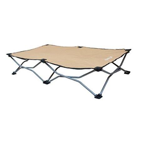 Carlson Portable Dog Bed Small (65 x 65cm) - Tan