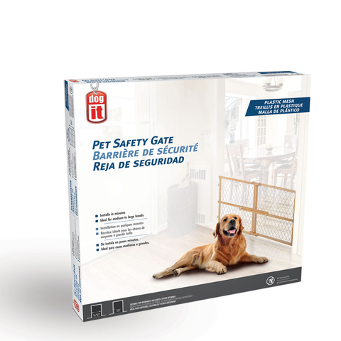 Dogit Plastic Mesh Pet Safety Gate Medium