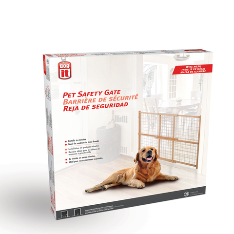 Dogit Wire Mesh Pet Safety Gate Large