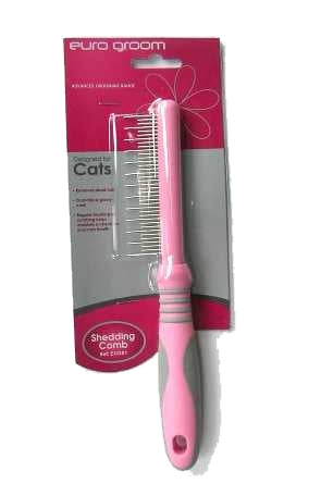 Moulting comb for clearance cats