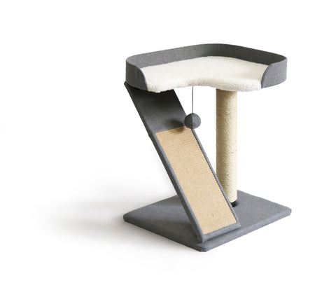Furkidz Click Fit Scratch Post with Scratch Ramp 40 x 47 x 58cm