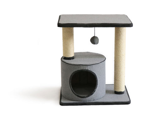 Furkidz Click Fit Twin Post with Condo & Platform 47 x 34 x 53cm