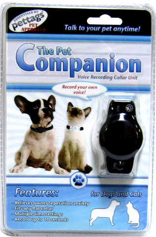 Glow Systems The Pet Companion Voice Recorder Black