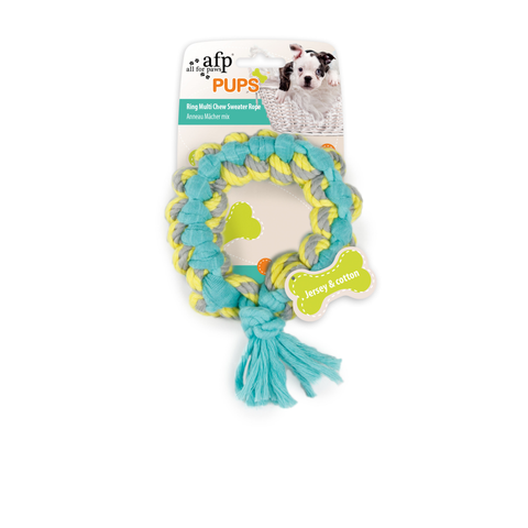 PUPS - Multi Chew Sweater RopeRing