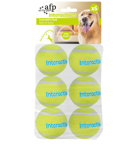 Interactive Fetch Refill Balls 6 pack