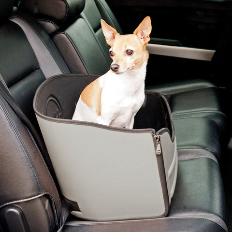 K & H Mod Safety Pet Seat for Cars Grey