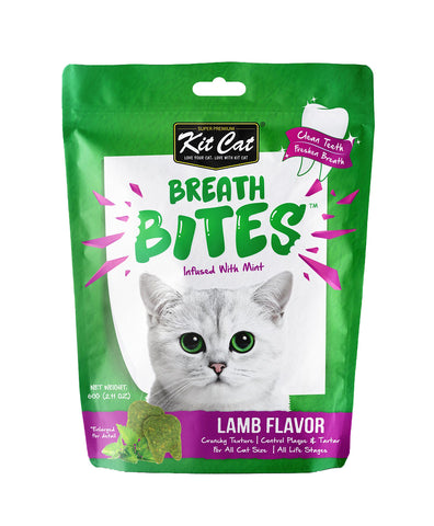Kit Cat Breath Bites Lamb - 50gm