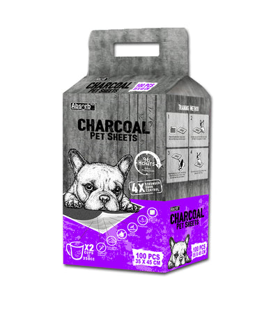 Absorb Plus Charcoal Pet Sheets
