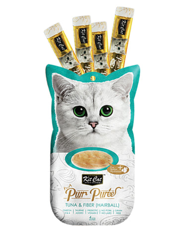 Purr Puree Tuna & Fibre (Hairball) - 60gm