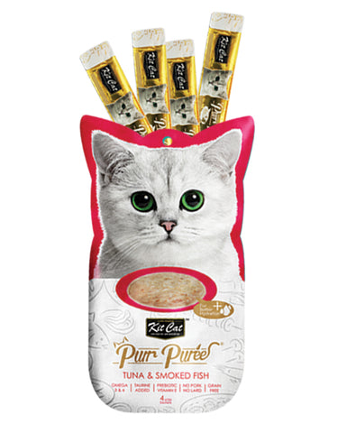 Purr Puree Tuna & Smoked Fish - 60gm