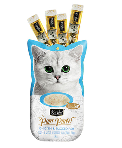 Purr Puree Chicken & Smoked Fish - 60gm