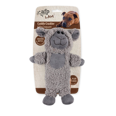 Cuddle Cracklers Sheep Dog Toy 28x19cm