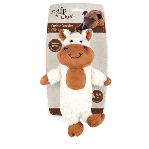 Cuddle Cracklers Horse Dog Toy 28x19cm