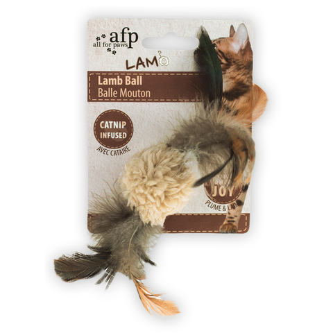 LAM CAT Lamb Ball with Sound Chip  5 x 5cm