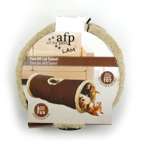 LAM CAT Lamb Find Me Cat Tunnel  66 x 28cm