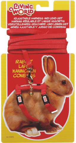 Living World Rabbit Harness/Lead Set