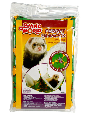 Living World Deluxe Ferret Hammock Green 41cm