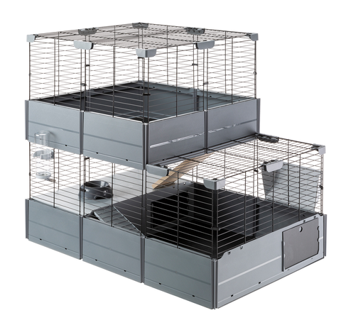 Multipla Double Cage Home 107.5 x 96.5 x 72cm