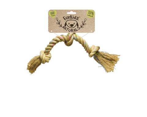Natures Choice Triple Knott Jute Toy - 46cm (180-190gm)