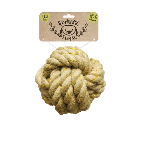 Natures Choice Jute Ball Toy - 15cm (530-540gm)