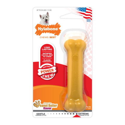 Nylabone Power Chew Peanut Butter - Regular