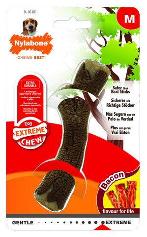 Nylabone Extreme Chew "The Stick" Bacon - Wolf