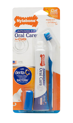 Nylabone Advanced Oral Care Cat Dental Kit