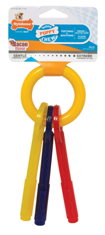 Nylabone Puppy Chew Alternative Keys Bacon - Small