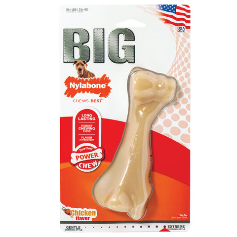 Nylabone Dura Chew Knott Bone Chicken - BIG