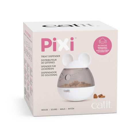 PixiTreat Dispenser Mouse White