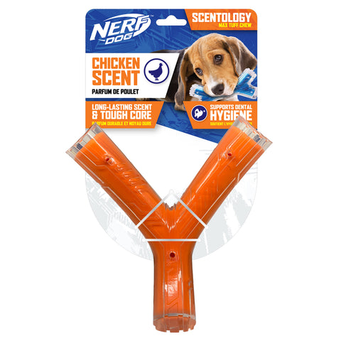 Nerf Scentology Large Wishbone Chicken Clear/Orange 21cm