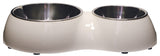 Catit 2 in 1 Style Durable Double Cat Diner 160ml/350ml