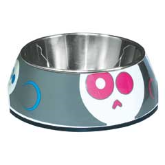 Dogit 2 in 1 Style Durable Dog Bowl Animal/Skull