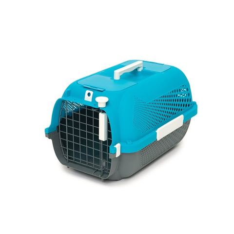 Catit Voyageur Carrier - Turquoise / Dark Grey