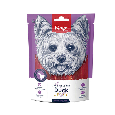 Wanpy Dry Duck Jerky - 454gm