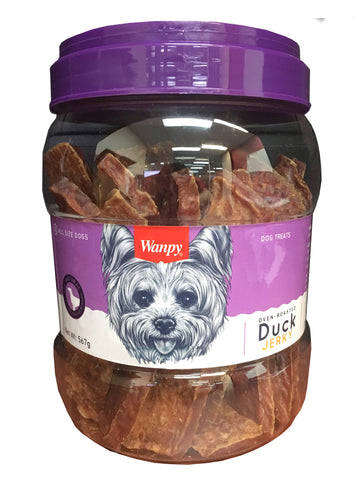 Wanpy Dry Duck Jerky - 567gm Jar
