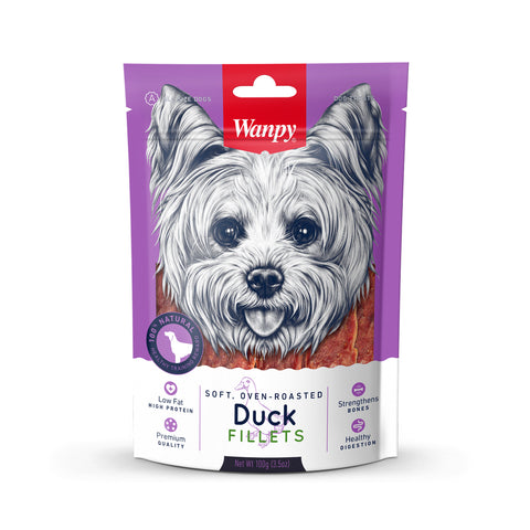 Wanpy Dry Duck Jerky - 100gm
