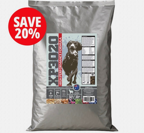XP3020 Extra Premium Dog Food - 20 kg Bag