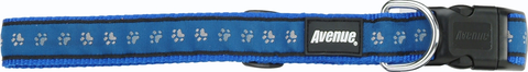 Nylon Collar Sweet Feet Blue 16mm 30 - 45cm