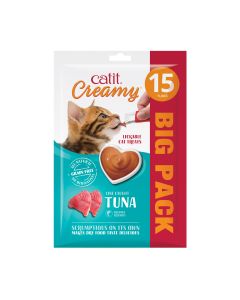 Catit Creamy Cat Treats Line Caught Tuna 15 x 10gm