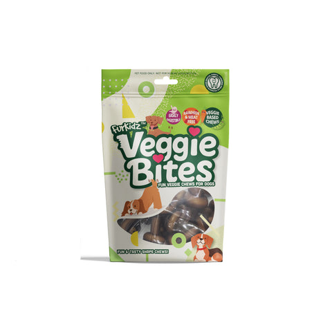 Veggie Bites Knotted Bones Bag of 10 (400gm)